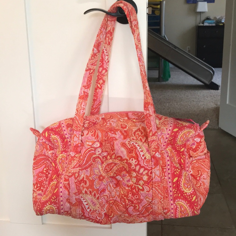 Small Vera Bradley Paisley Duffle Bag